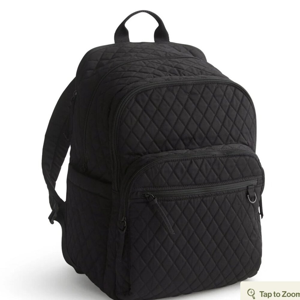 Vera Bradley XL Bancroft Backpack Moonless Night in Premium cotton NWT